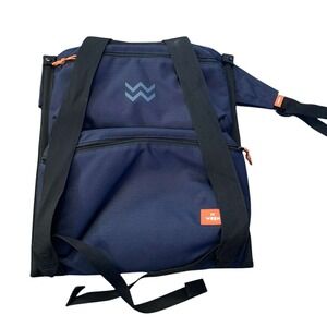 Wren Stadium Seat Backpack Navy Blue Portable Chair Cooler Hiking Camping